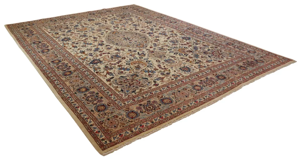 kashmar-perserteppich-398-x-300-cm-200000-300000-knoten-m-1-2 Perserteppich Kashmar 398 x 300 cm Wolle handgeknüpft