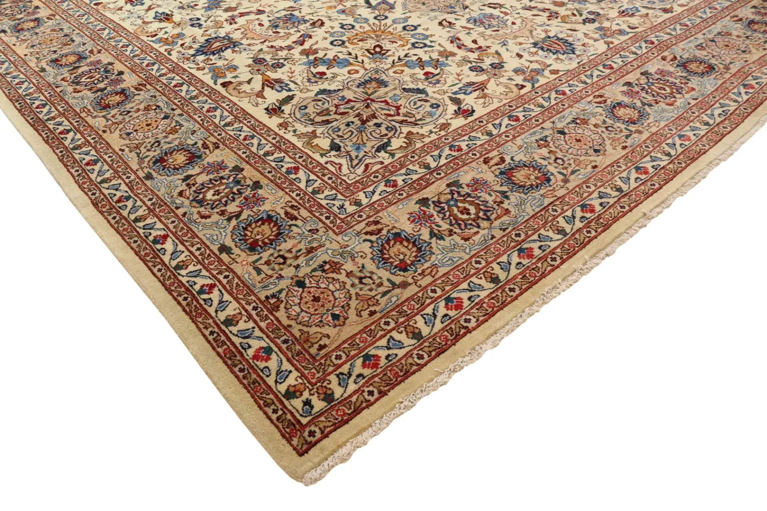 kashmar-perserteppich-398-x-300-cm-200000-300000-knoten-m-1-3 Perserteppich Kashmar 398 x 300 cm Wolle handgeknüpft