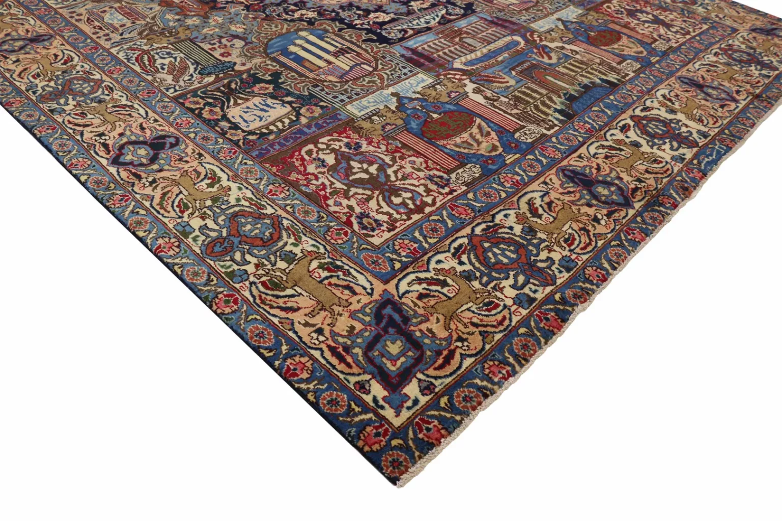 Perserteppich Kashmar 370 x 280 cm Wolle handgeknüpft