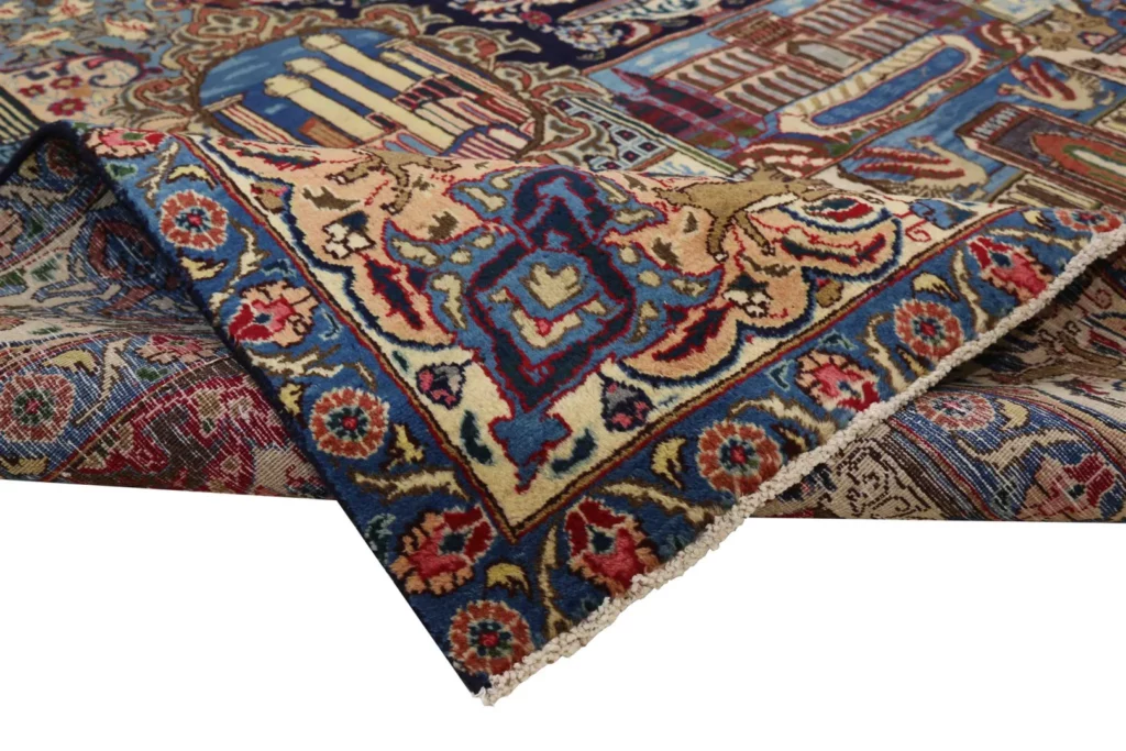 Perserteppich Kashmar 370 x 280 cm Wolle handgeknüpft