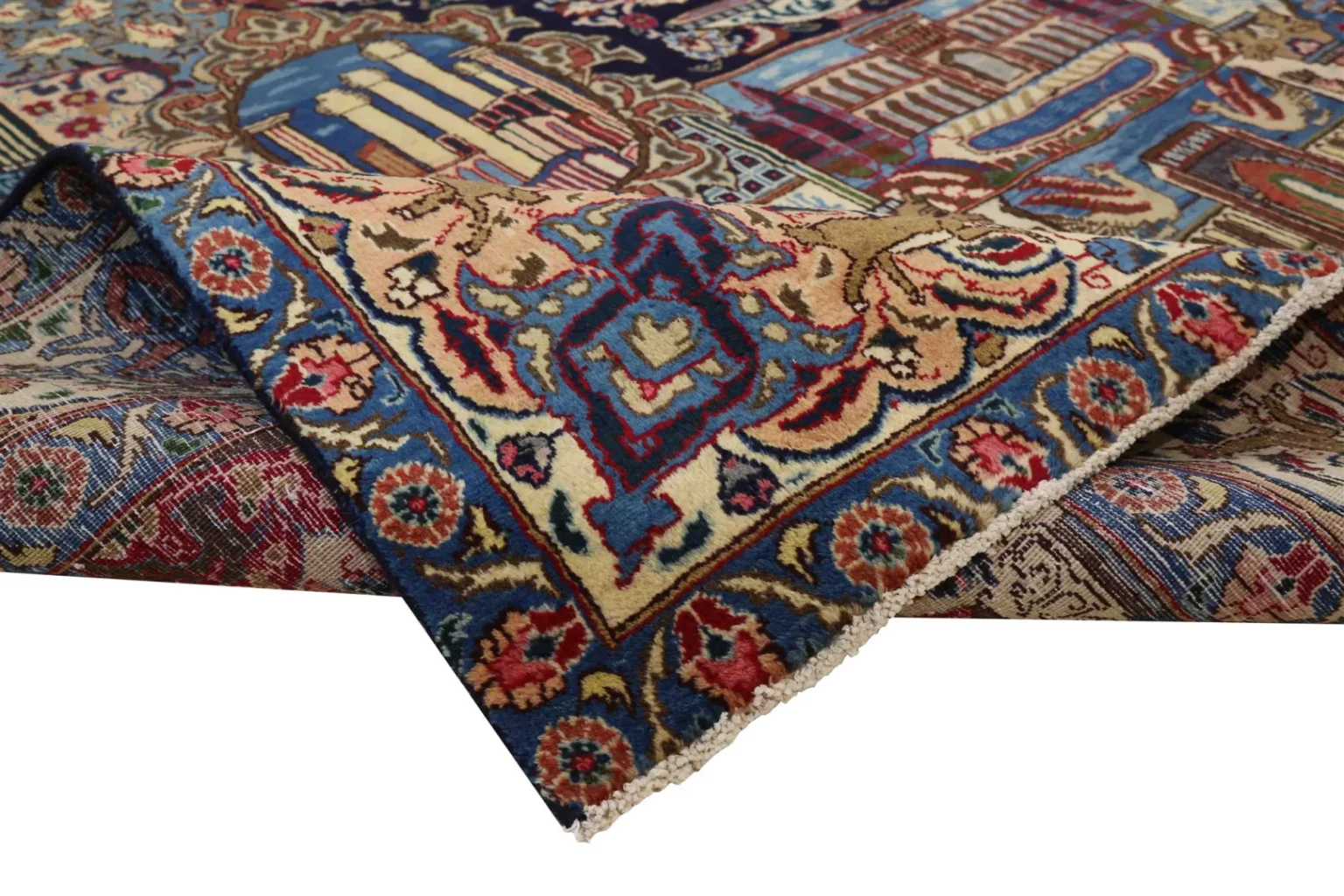 Perserteppich Kashmar 370 x 280 cm Wolle handgeknüpft