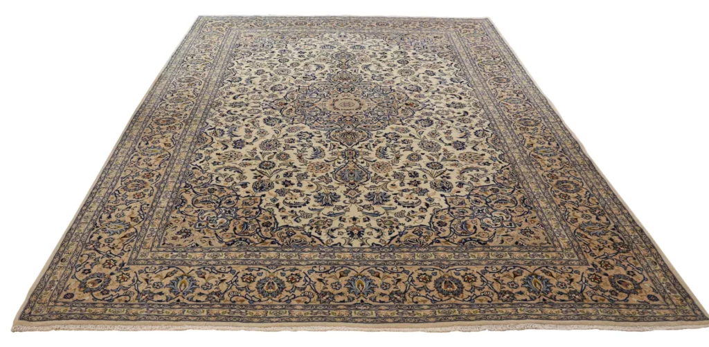 product-45 Perserteppich Kerman 430 x 297 cm Baumwolle handgeknüpft