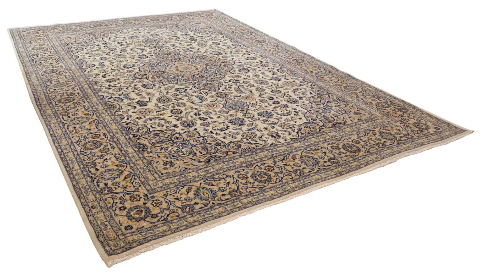 product-46 Perserteppich Kerman 430 x 297 cm Baumwolle handgeknüpft