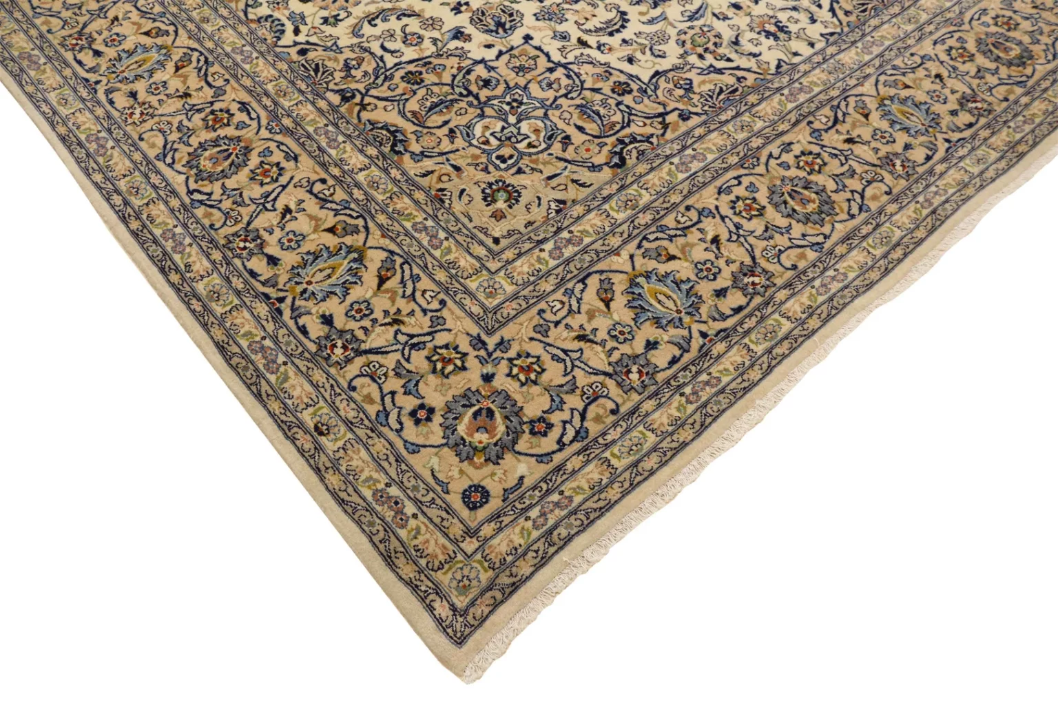 product-47 Perserteppich Kerman 430 x 297 cm Baumwolle handgeknüpft