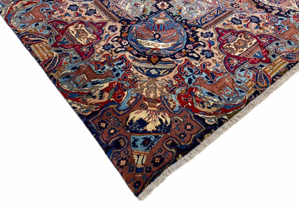 Perserteppich Kashmar 368 x 282 cm Wolle handgeknüpft