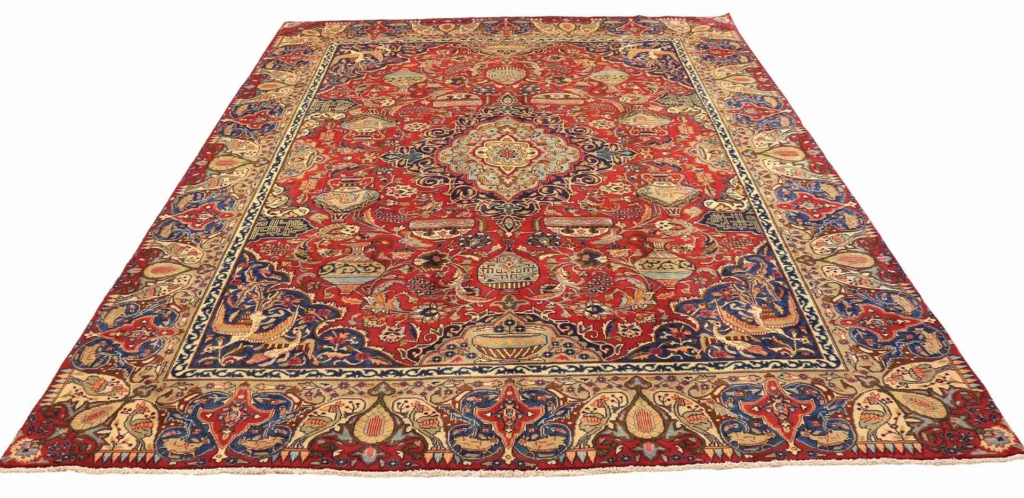 kashmar-perserteppich-390-x-293-cm-200000-300000-knoten-m-1-1 Perserteppich Kashmar 390 x 293 cm Wolle handgeknüpft