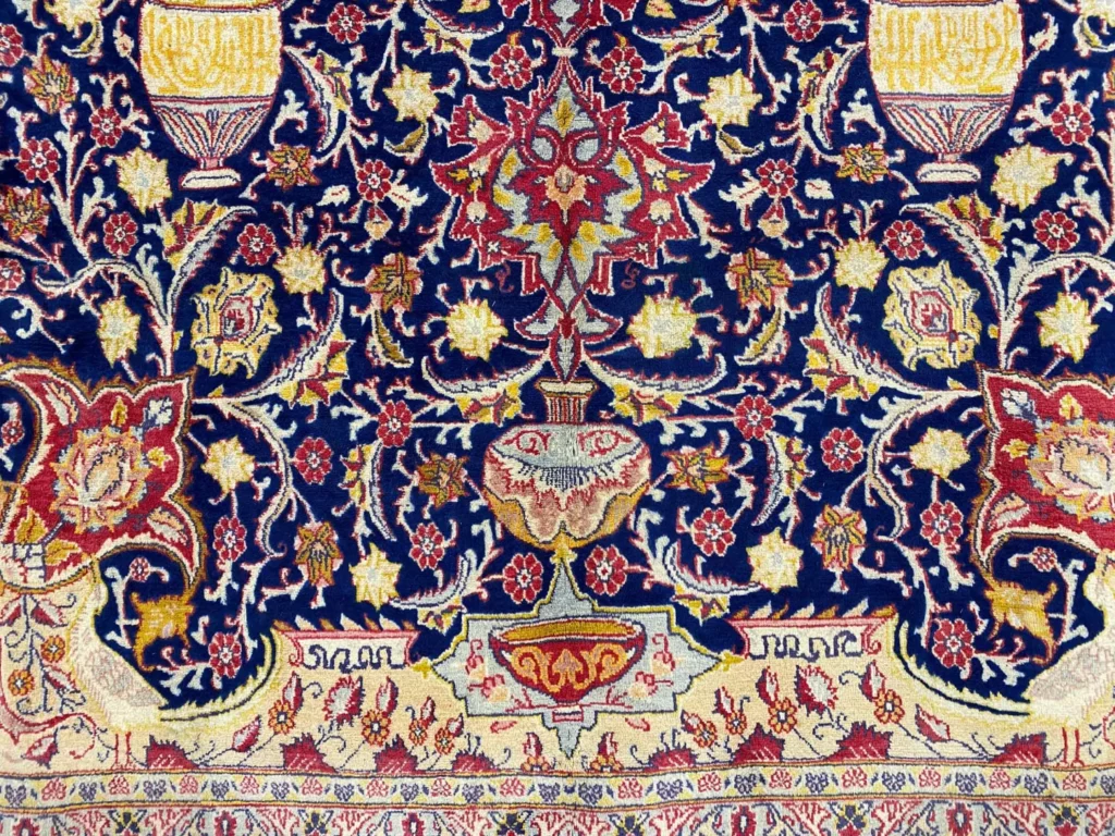 Perserteppich Kashmar 388 x 292 cm Wolle handgeknüpft