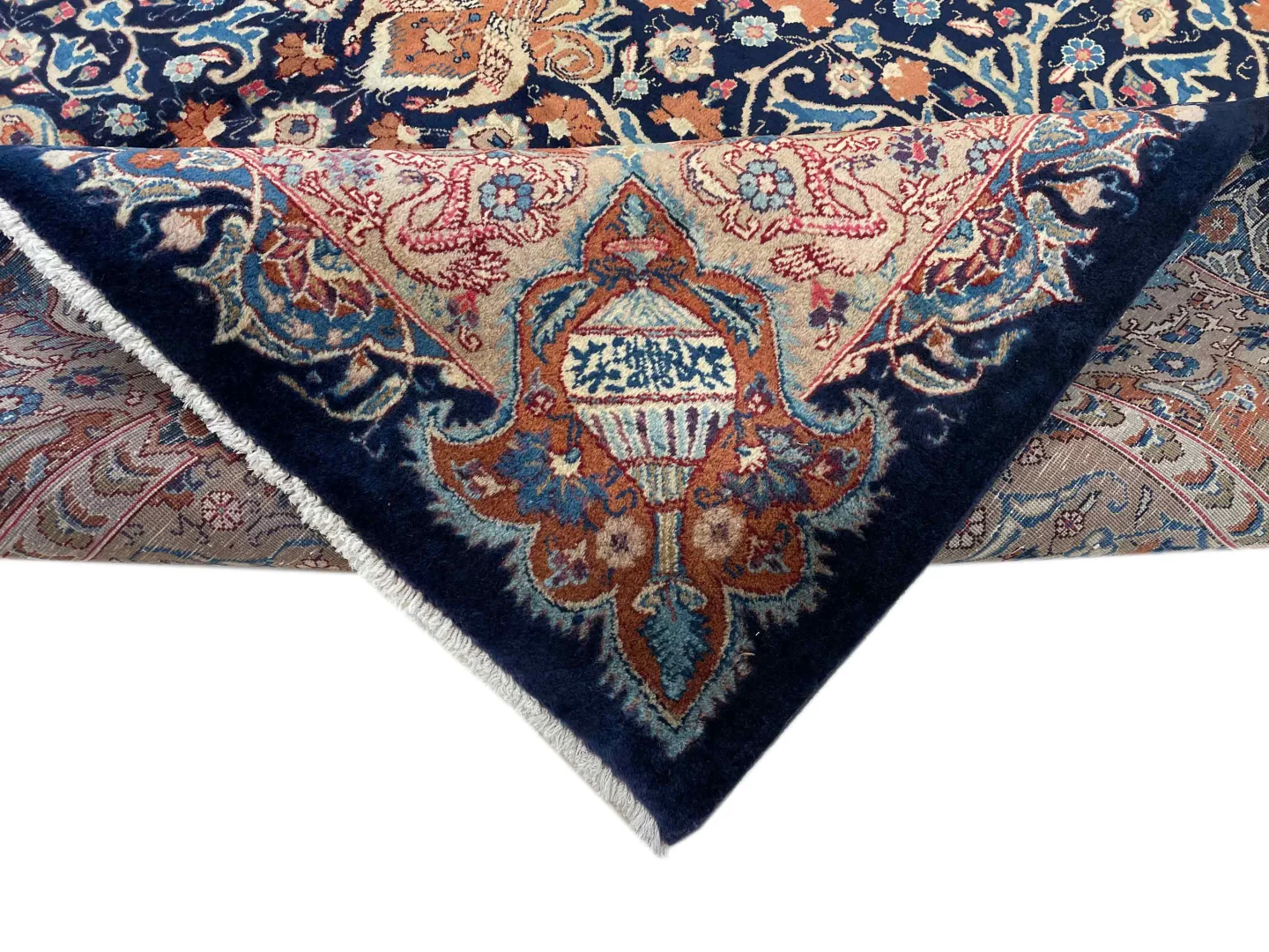 Perserteppich Kashmar 363 x 255 cm Wolle handgeknüpft