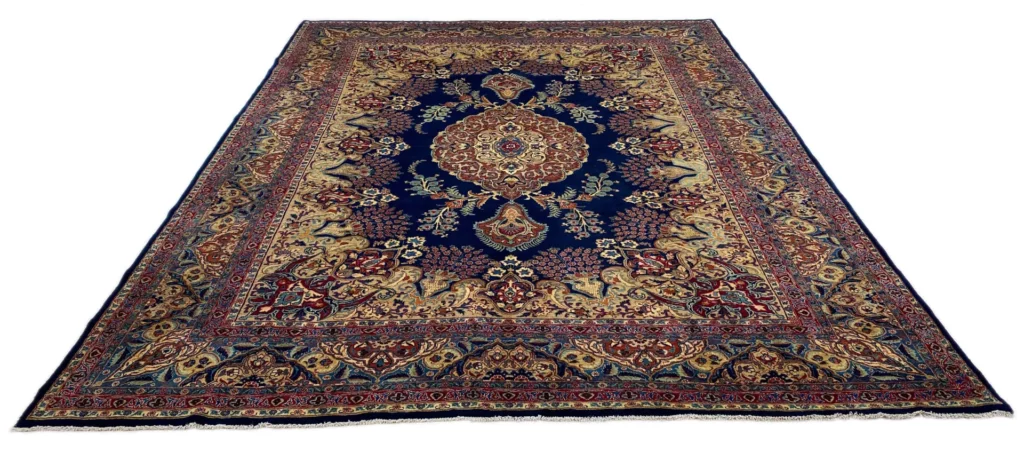 Perserteppich Kashmar 384 x 293 cm Wolle handgeknüpft