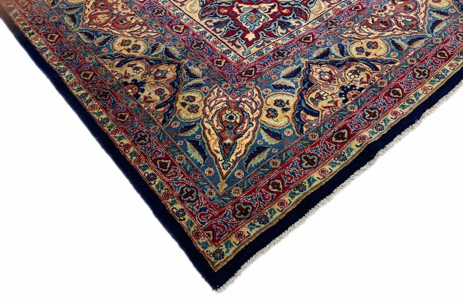 Perserteppich Kashmar 384 x 293 cm Wolle handgeknüpft
