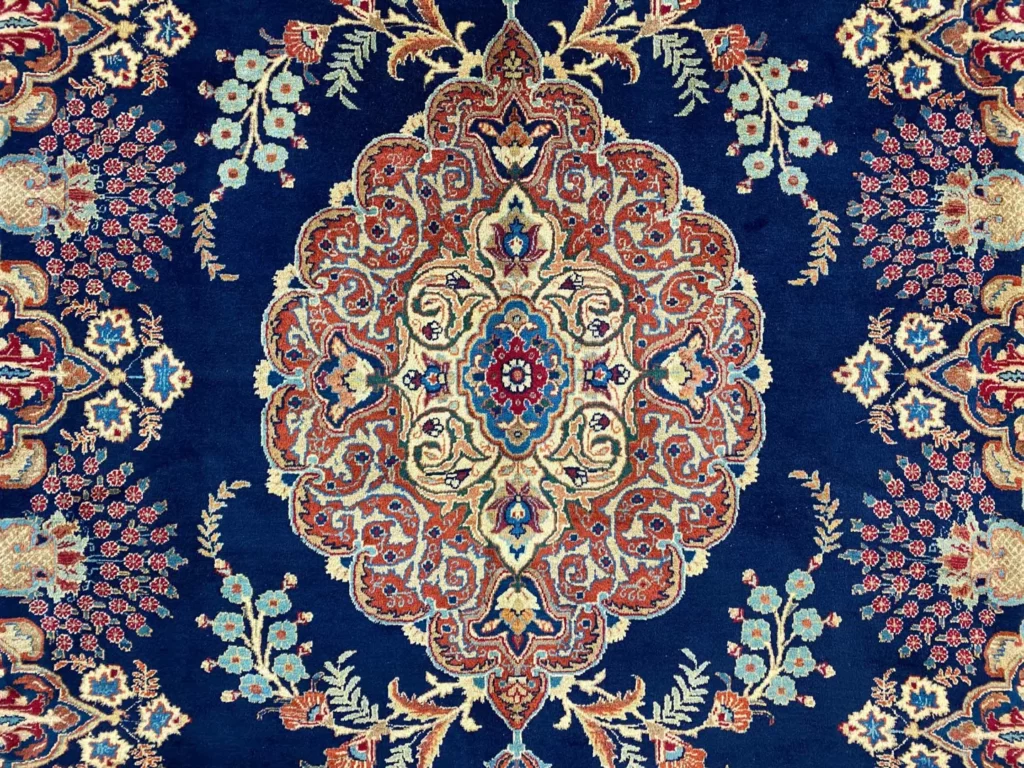 Perserteppich Kashmar 384 x 293 cm Wolle handgeknüpft
