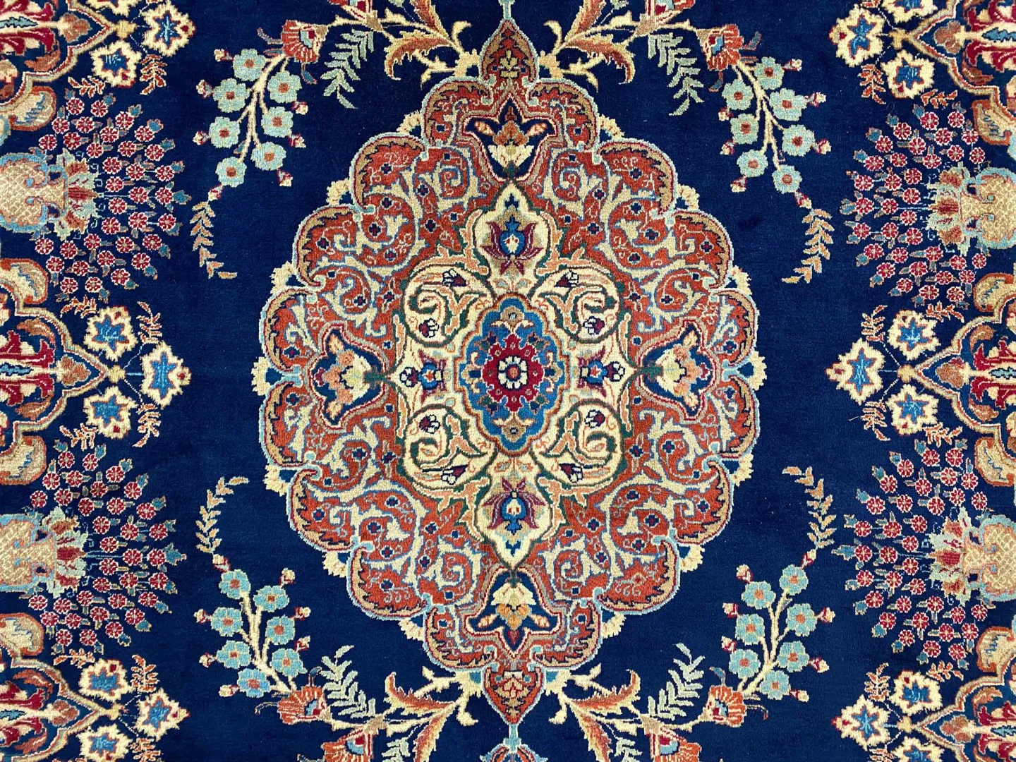 Perserteppich Kashmar 384 x 293 cm Wolle handgeknüpft