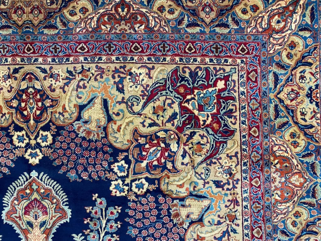 Perserteppich Kashmar 384 x 293 cm Wolle handgeknüpft