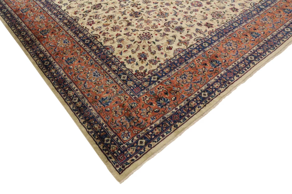 kerman-perserteppich-395-x-300-cm-150000-400000-knoten-m-grobes-3 Perserteppich Kerman 395 x 300 cm Baumwolle handgeknüpft