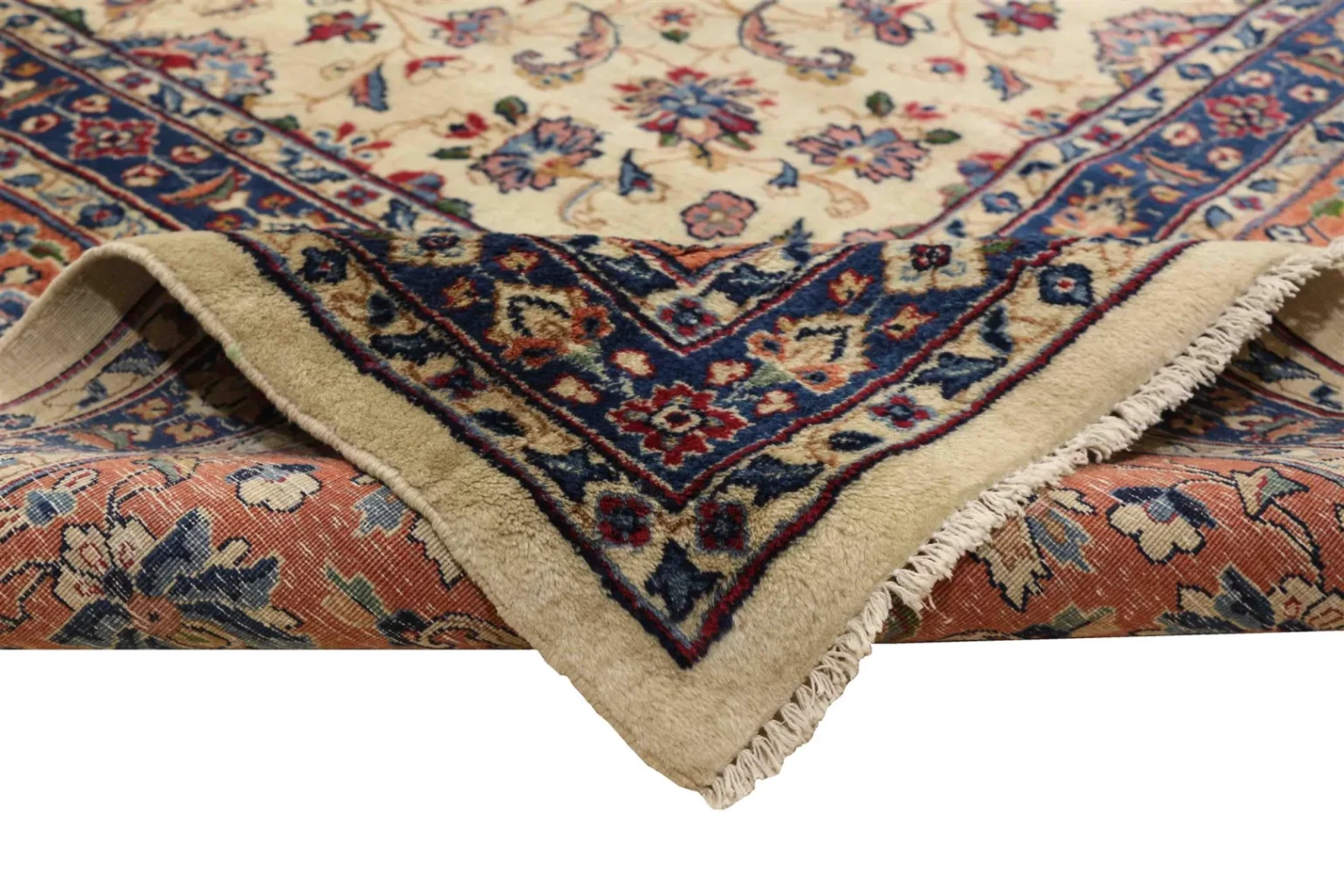 kerman-perserteppich-395-x-300-cm-150000-400000-knoten-m-grobes-4 Perserteppich Kerman 395 x 300 cm Baumwolle handgeknüpft
