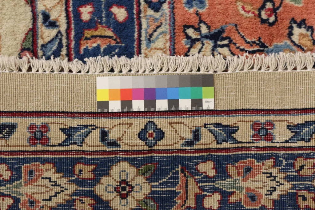 kerman-perserteppich-395-x-300-cm-150000-400000-knoten-m-grobes-5 Perserteppich Kerman 395 x 300 cm Baumwolle handgeknüpft