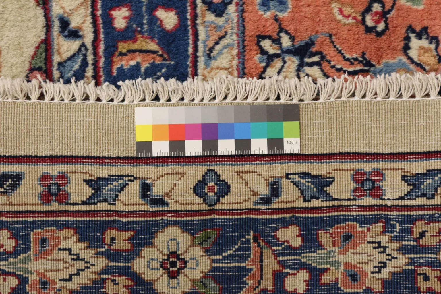 kerman-perserteppich-395-x-300-cm-150000-400000-knoten-m-grobes-5 Perserteppich Kerman 395 x 300 cm Baumwolle handgeknüpft