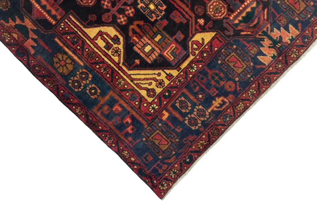 Perserteppich Nahawand 225 x 143 cm Wolle handgeknüpft