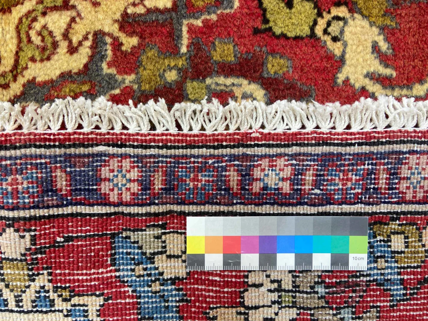 Perserteppich Keshan 220 x 147 cm Wolle handgeknüpft