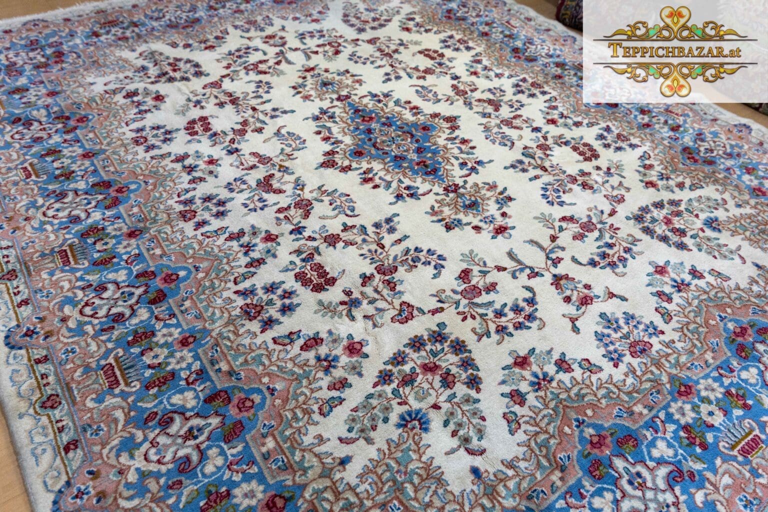 img_9855-3-scaled Perserteppich Kirman 300x245 cm handgeknüpft (Verkauft)