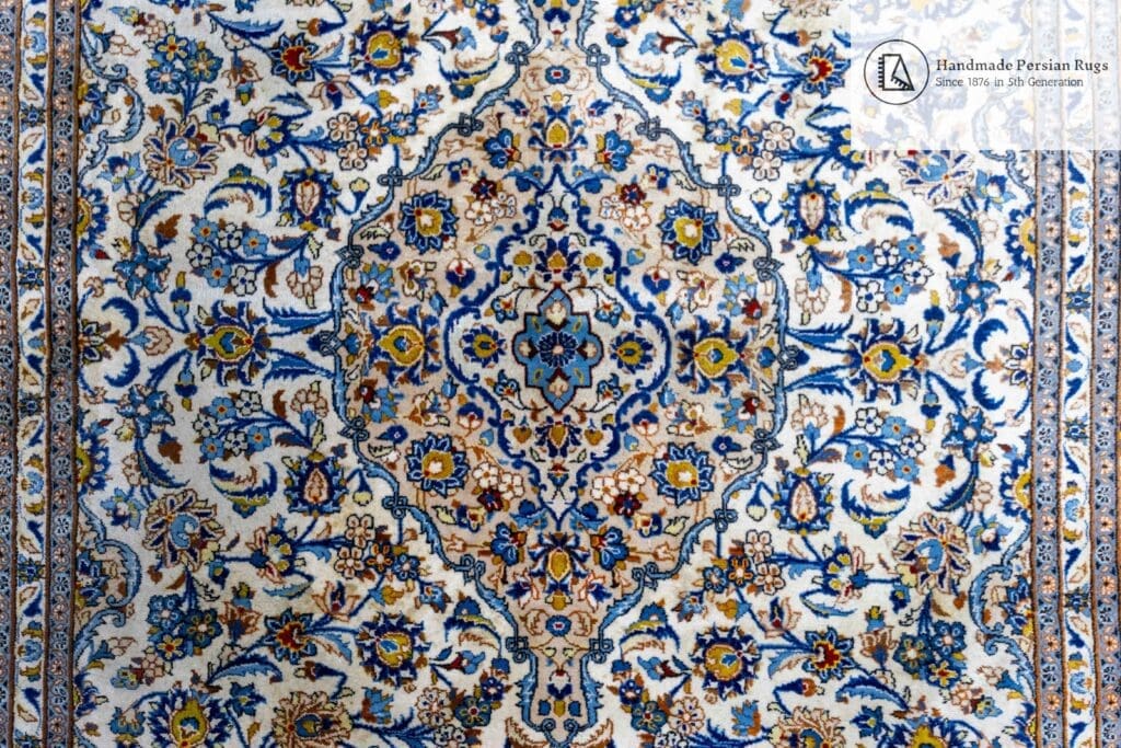 Perserteppich Kashan 364 x 249 cm handgeknüpft (Verkauft)