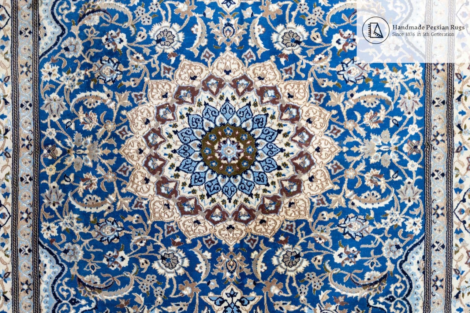 Perserteppich Nain 348 x 250 cm Wolle handgeknüpft (Verkauft)