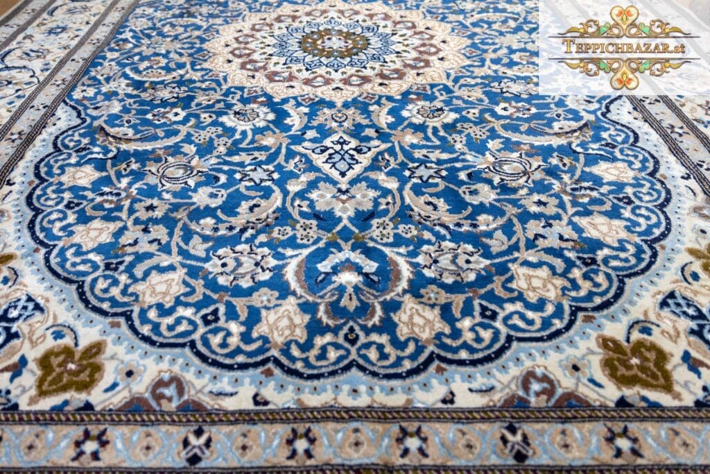 Perserteppich Nain 348 x 250 cm Wolle handgeknüpft (Verkauft)