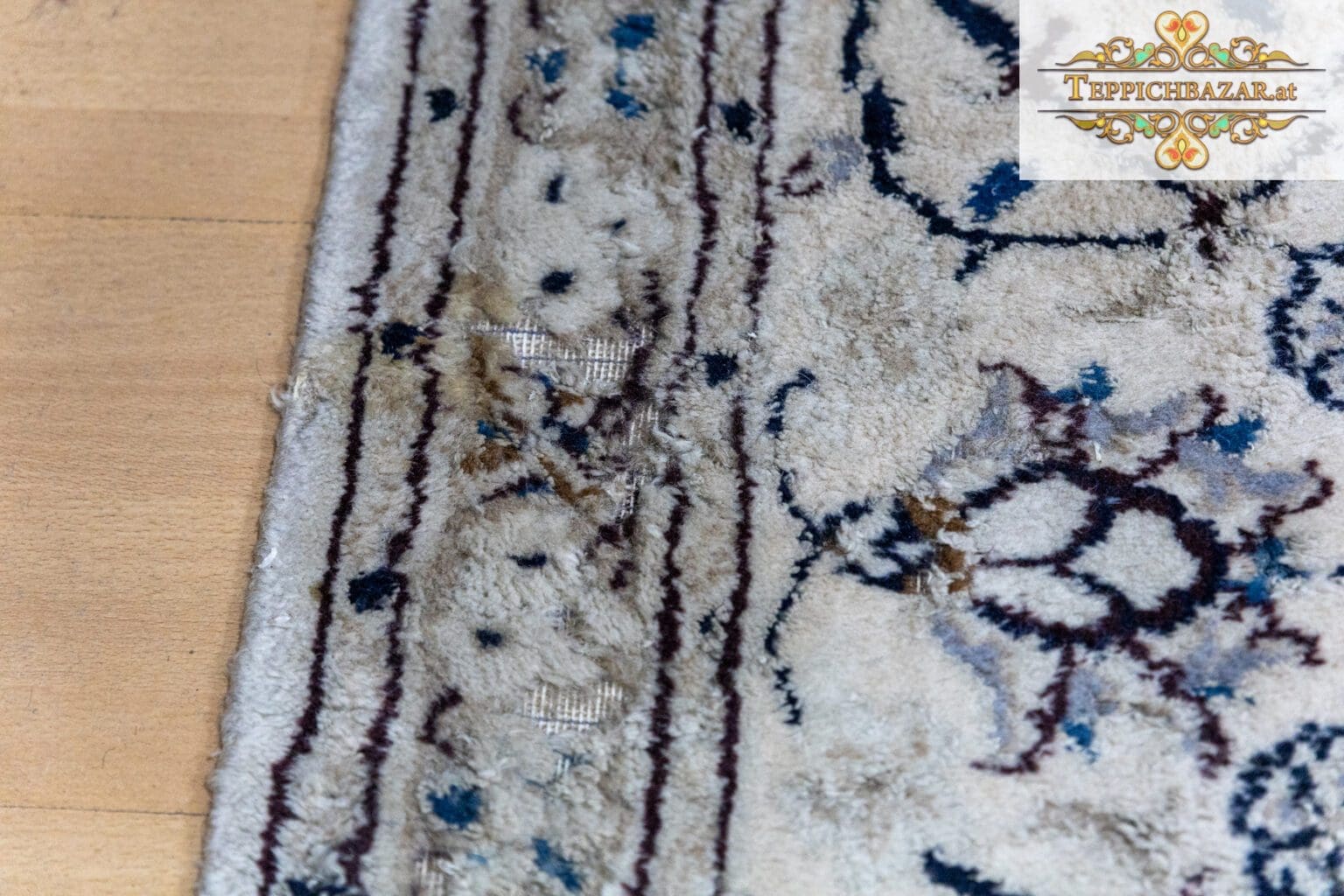 Perserteppich Nain 343 x 245 cm Wolle handgeknüpft