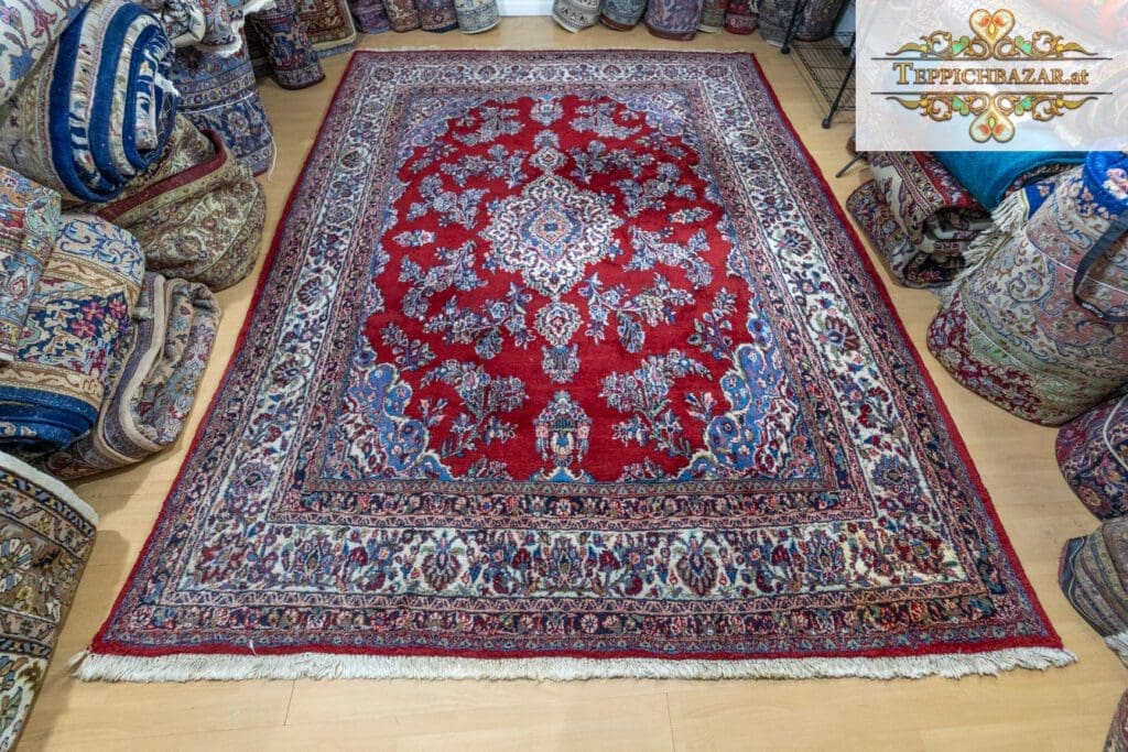 Perserteppich Sarough 325x244cm handgeknüpft (Verkauft)