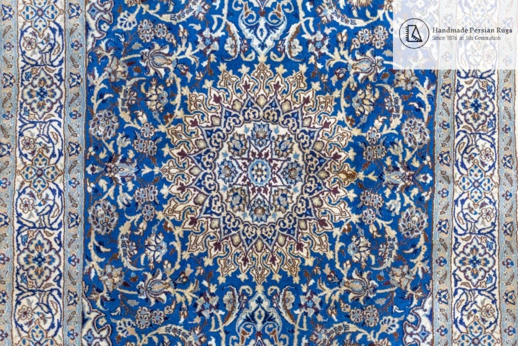 Perserteppich Nain 299 x 182 cm Wolle handgeknüpft