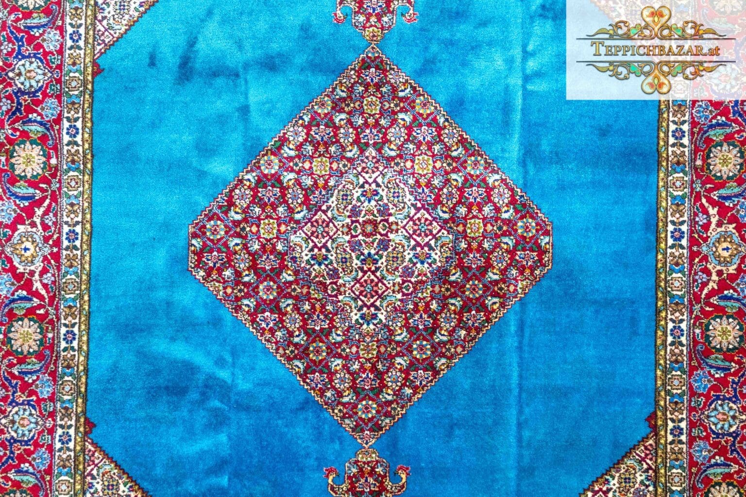 Perserteppich Täbriz 330 x 238 cm Wolle handgeknüpft