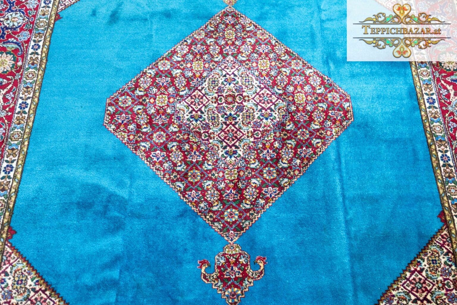 Perserteppich Täbriz 330 x 238 cm Wolle handgeknüpft