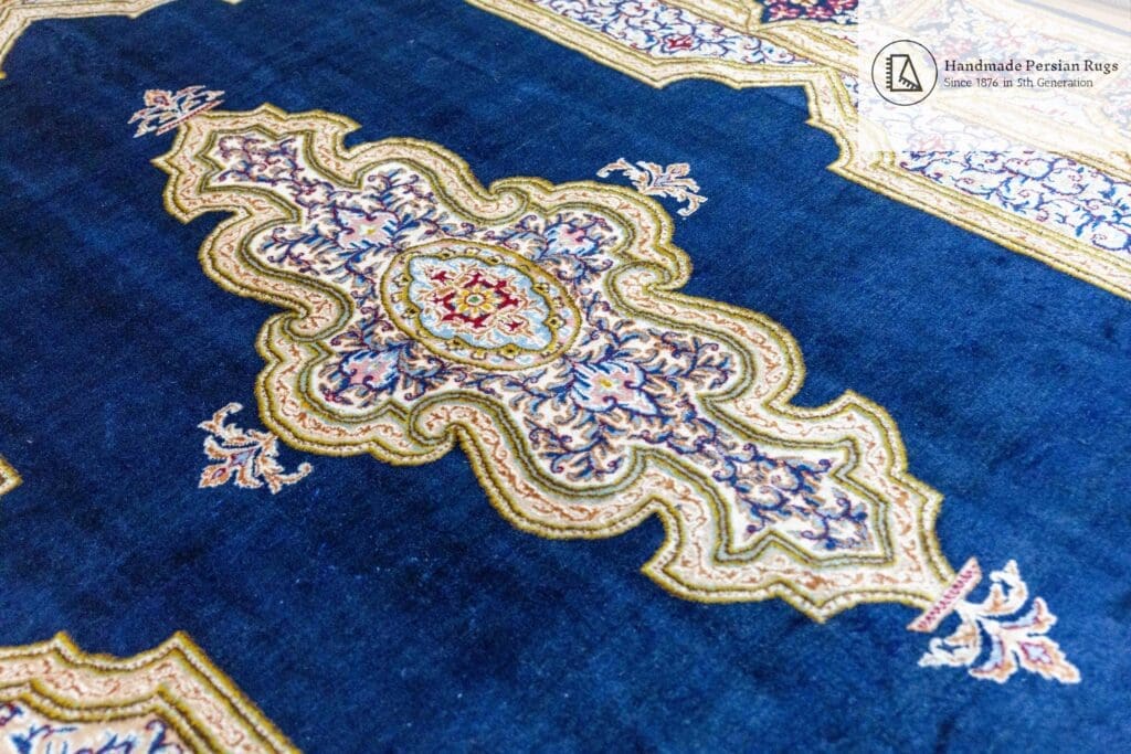 Perserteppich Kirman 349x249 cm Schafwolle handgeknüpft