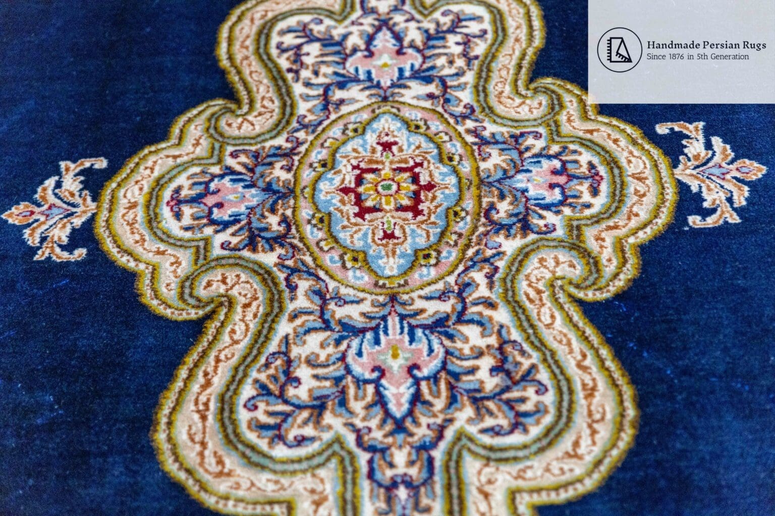Perserteppich Kirman 349x249 cm Schafwolle handgeknüpft