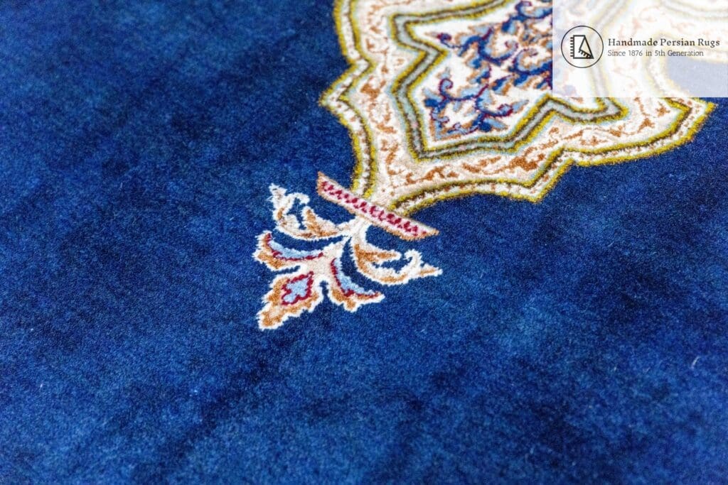 Perserteppich Kirman 349x249 cm Schafwolle handgeknüpft