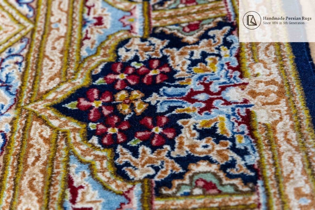 Perserteppich Kirman 349x249 cm Schafwolle handgeknüpft
