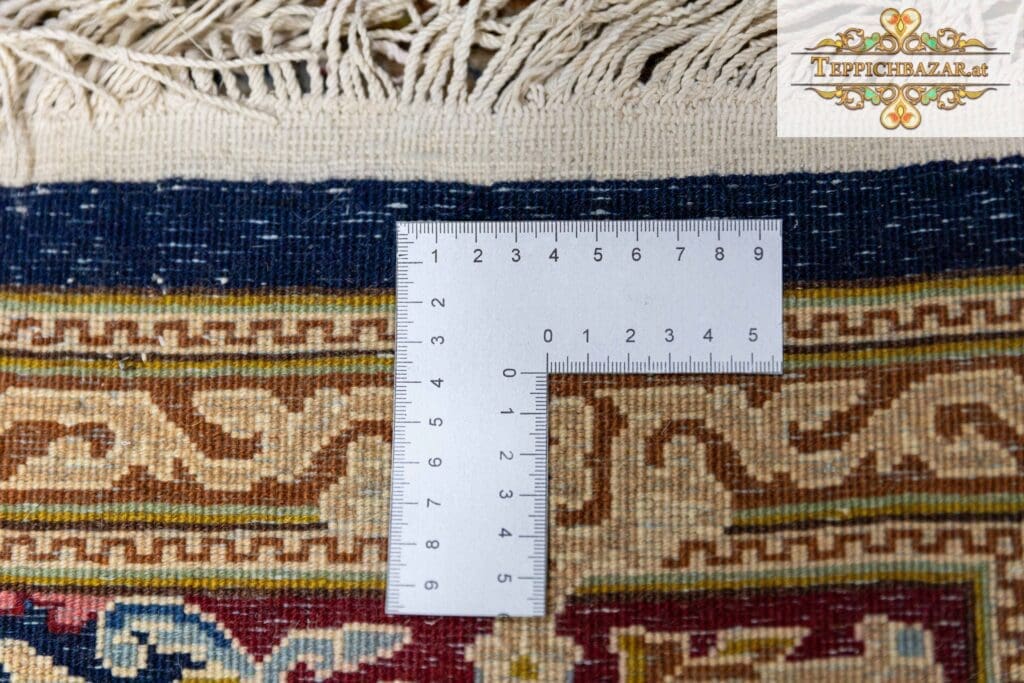 Perserteppich Kirman 349x249 cm Schafwolle handgeknüpft