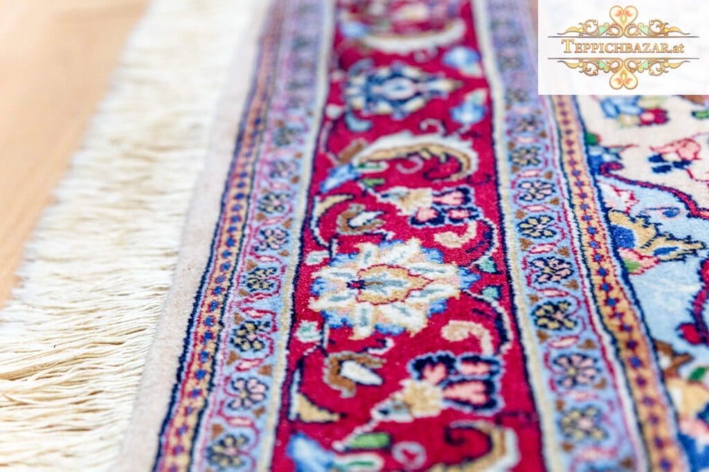 Perserteppich Kashan 225 x 140 cm handgeknüpft (Verkauft)