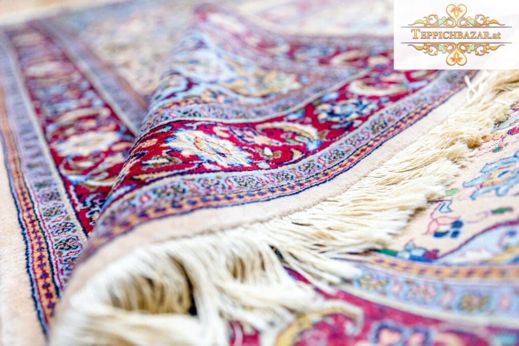 Perserteppich Kashan 225 x 140 cm handgeknüpft (Verkauft)