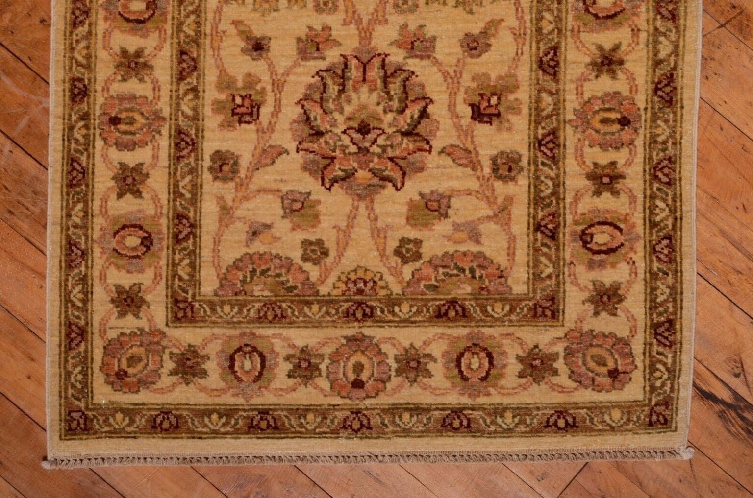 Orientteppich Ziegler 289 x 80 cm Schurwolle handgeknüpft