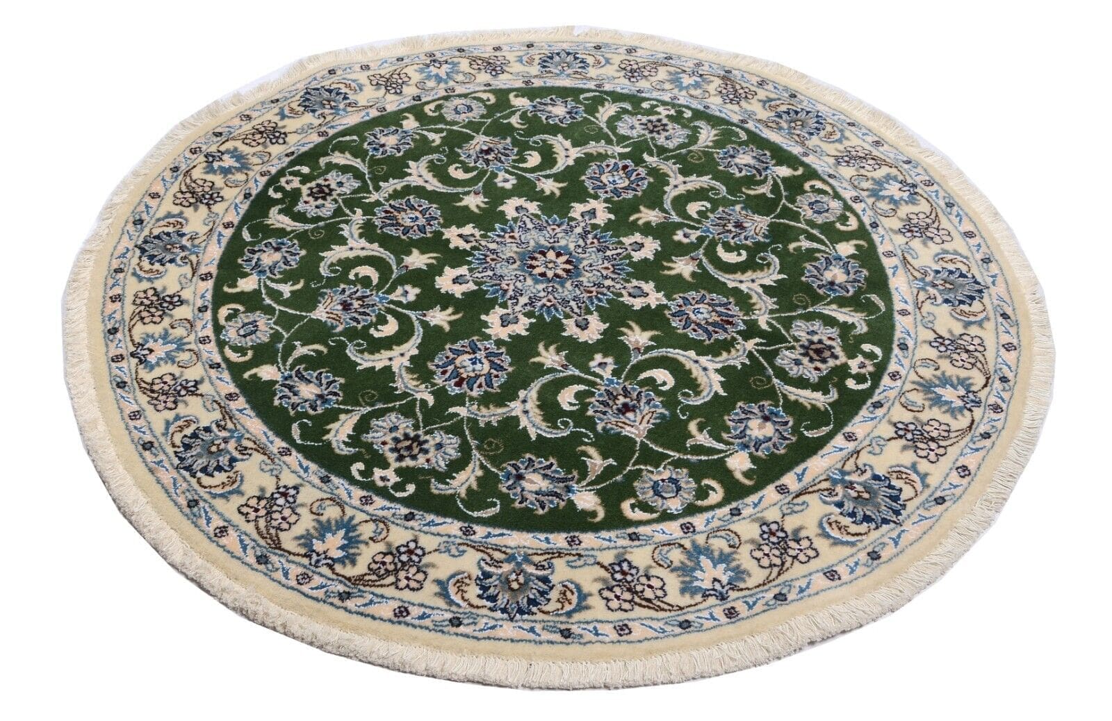 Perserteppich Nain 150 x 150 cm Wolle handgeknüpft