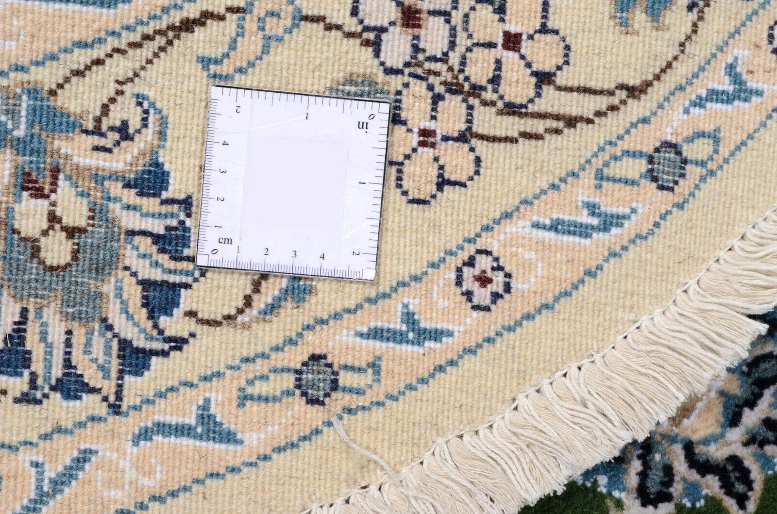 Perserteppich Nain 150 x 150 cm Wolle handgeknüpft