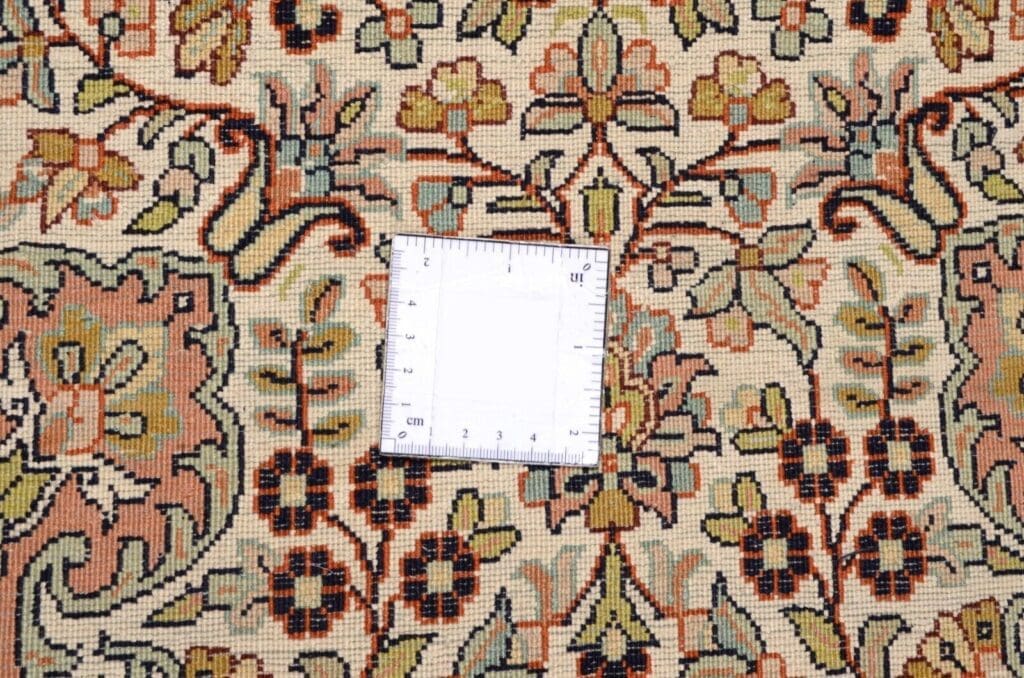 Orientteppich 219 x 76 cm Seide handgeknüpft