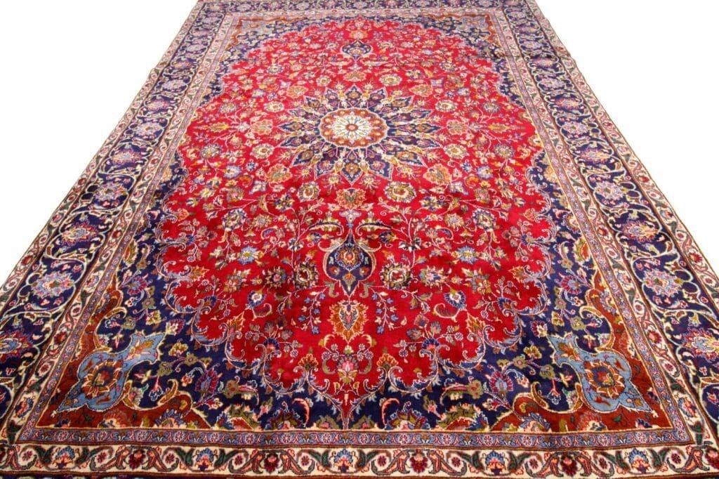 Perserteppich Täbriz 391 x 275 cm Wolle handgeknüpft