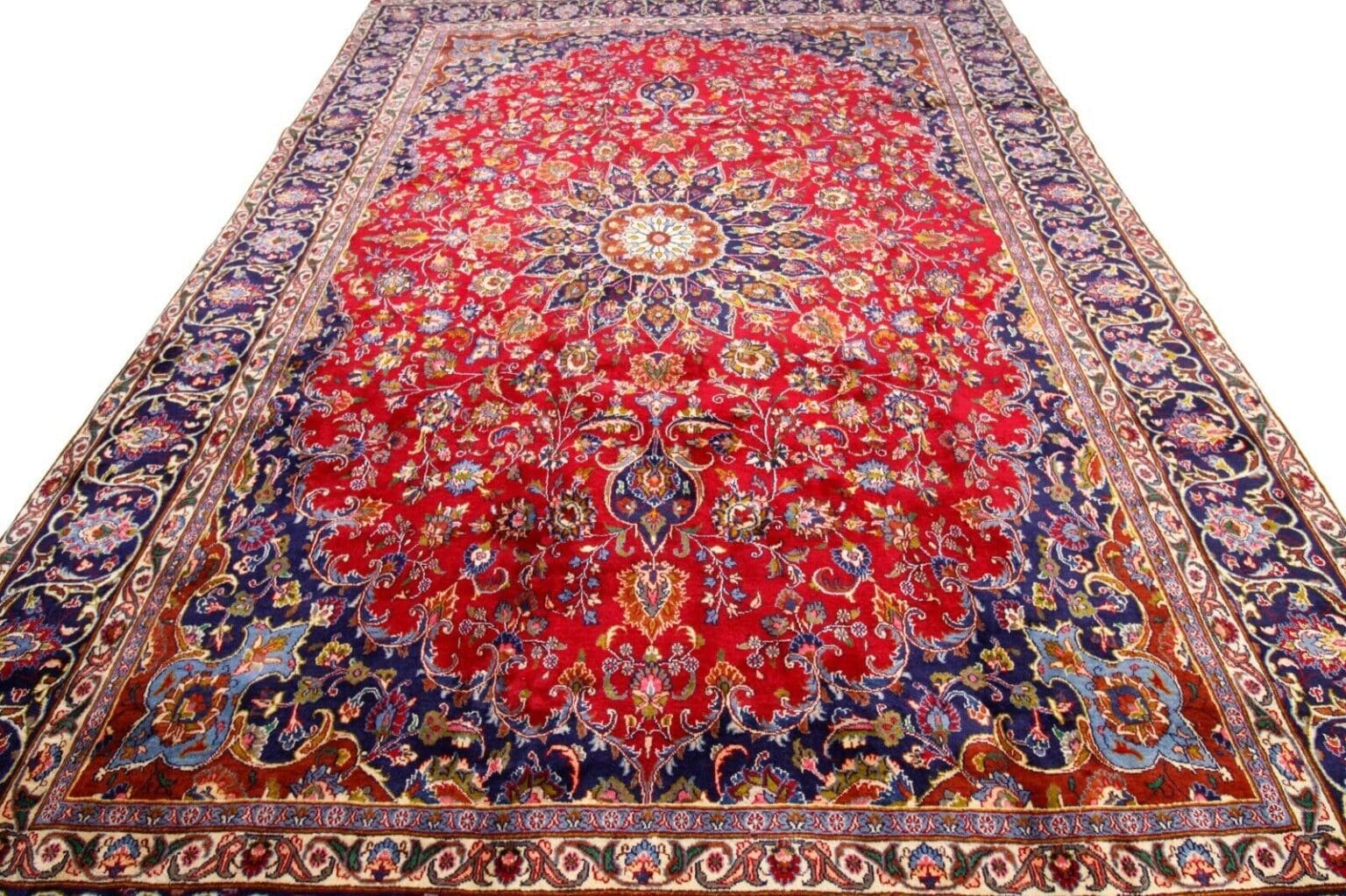 Perserteppich Täbriz 391 x 275 cm Wolle handgeknüpft