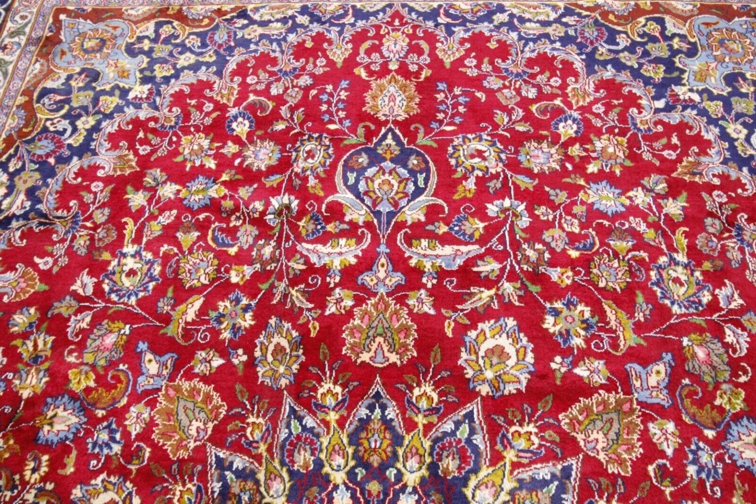 Perserteppich Täbriz 391 x 275 cm Wolle handgeknüpft