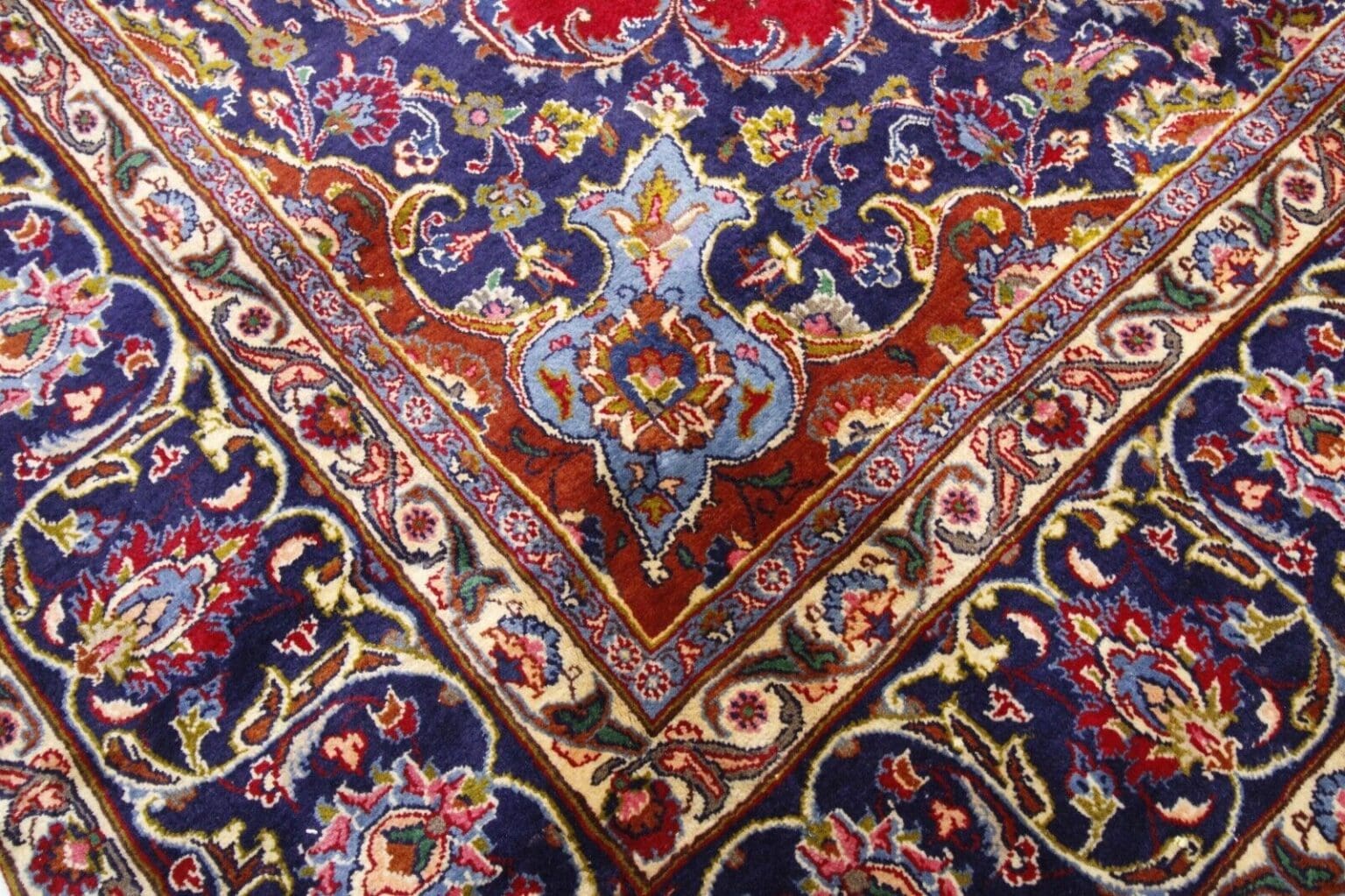 Perserteppich Täbriz 391 x 275 cm Wolle handgeknüpft