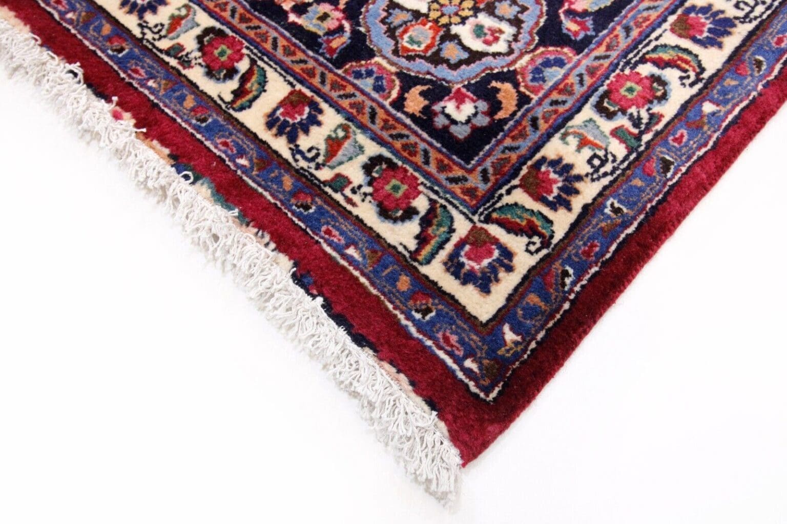 Perserteppich Mashad 406 x 296 cm Wolle handgeknüpft