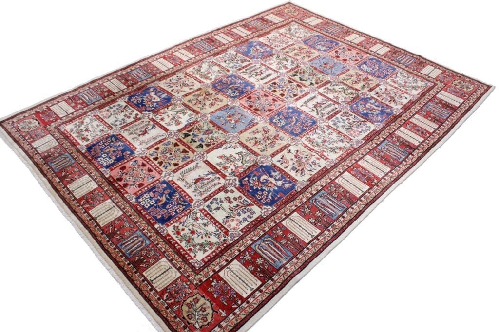 Perserteppich Sarough 358 x 270 cm Wolle handgeknüpft