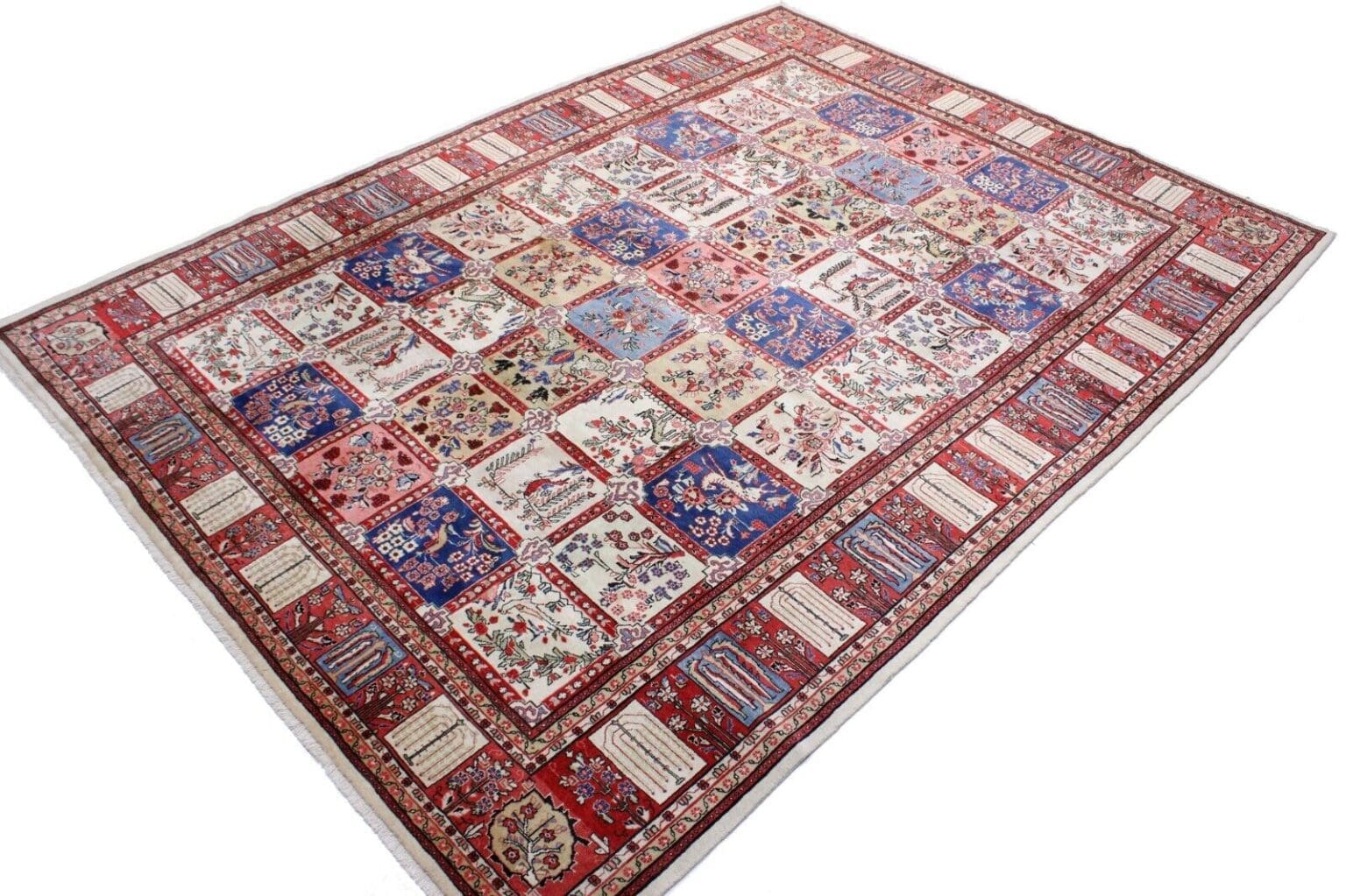 Perserteppich Sarough 358 x 270 cm Wolle handgeknüpft